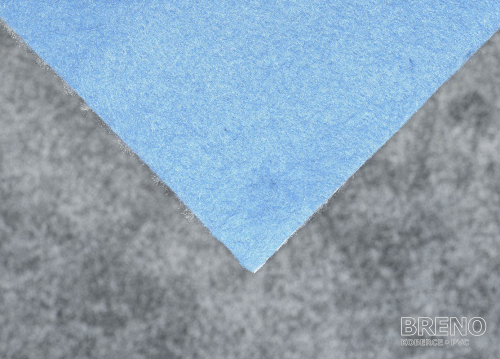 Metrážový koberec SERENADE 900 400 modrý filc