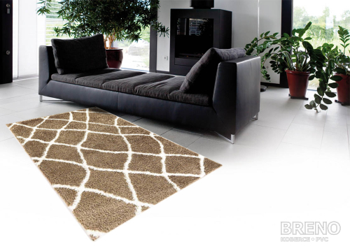 Kusový koberec NANO SHAG 5505/GY6M 100 150