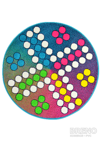 Kusový koberec PLAY kruh 94/RYK 100 100