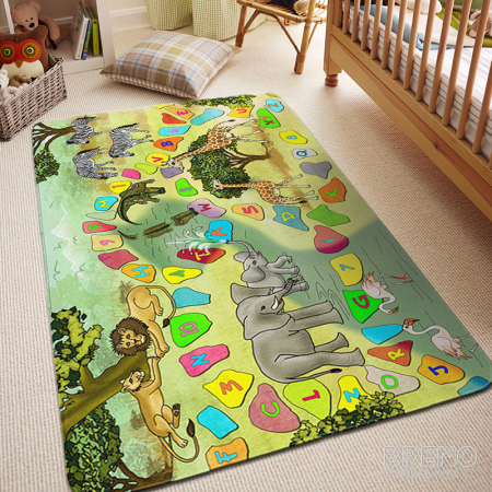 Kusový koberec Safari, dětský kus. koberec  110 160