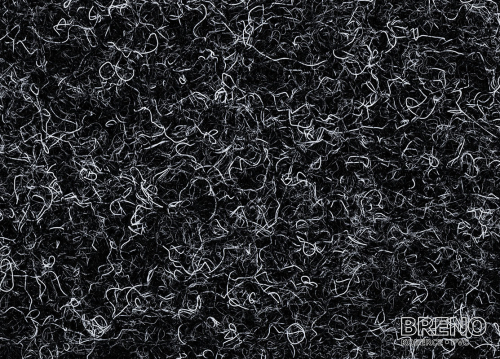 Metrážny koberec GRANIT 10 černá 200 latex