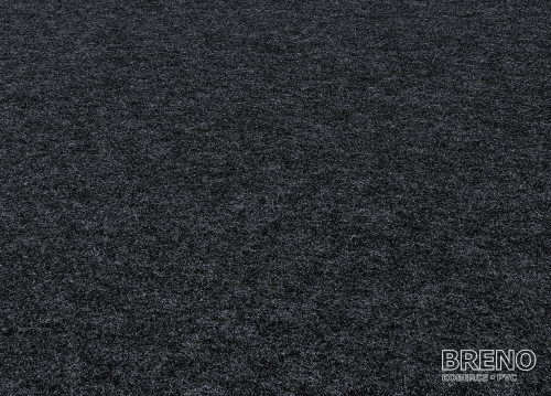 Metrážový koberec GRANIT 10 černá 200 latex