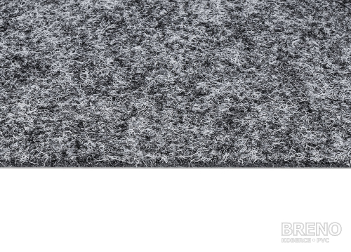 Metrážny koberec GRANIT 12 šedá 200 latex