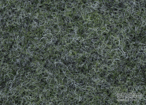Metrážny koberec GRANIT 17 zelenošedá 200 latex