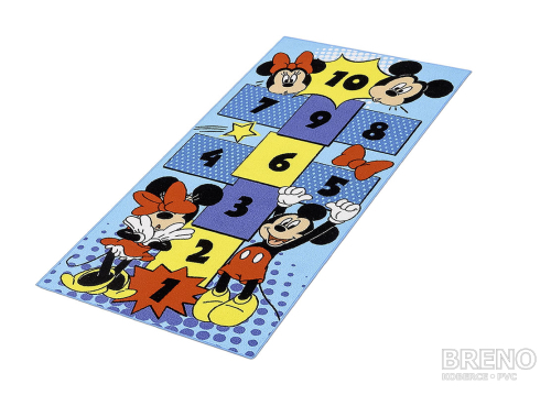 Kusový koberec HOPSCOTCH Mickey&Minnie Pop-it 80 160