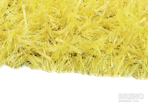 Kusový koberec SHINE light yellow 80 150