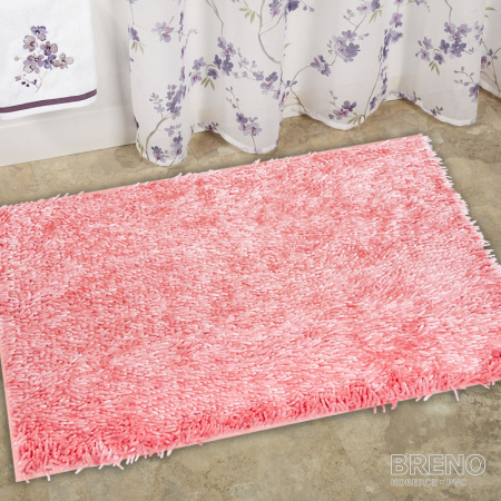 Kúpeľňová predložka RASTA MICRO NEW 60x110cm růžová-pink 60 110