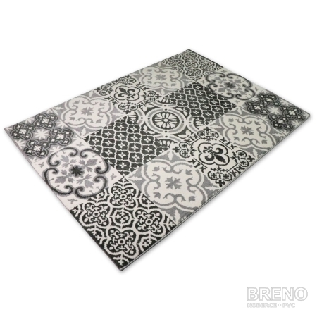 Kusový koberec DIAMOND 250 Grey 120 170