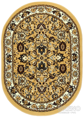Kusový koberec TEHERAN-T ovál 117/beige 200 290
